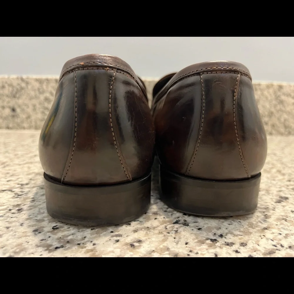To Boot New York Loafers Brown Made in Italy - Picture 6 of 7